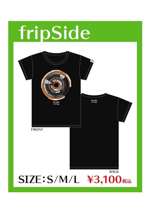 Fripside リスアニ Live 16 コラボｔシャツ Fripside Nbcuniversal Entertainment Japan Official Site